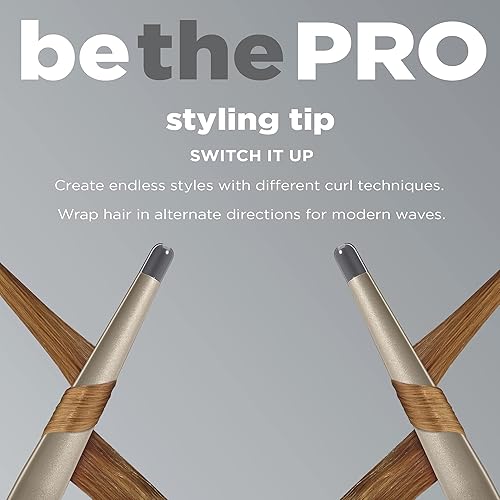 Miniatura 4 de CONAIR Tourmaline INFINITIPRO Rizadora de cerámica 1 pulgadas a 12pulgadas color rosado