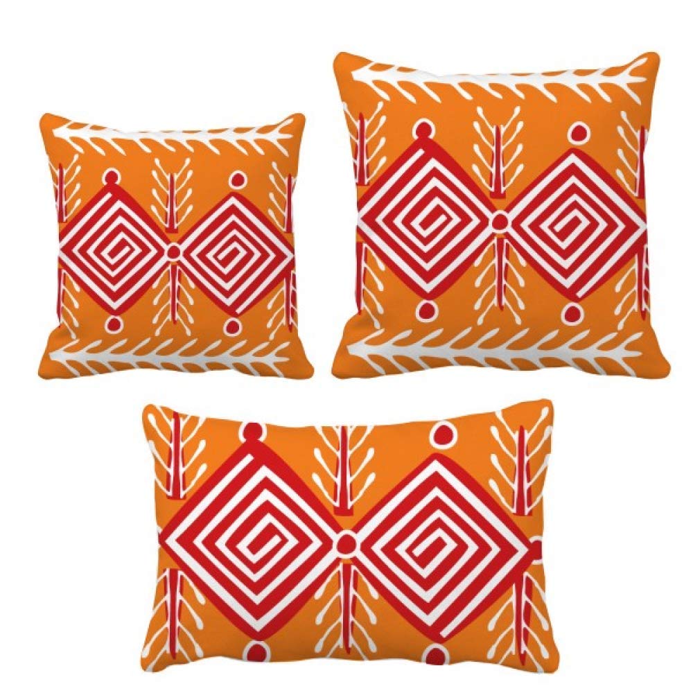 Housse de coussin Mexique totem decoration salon motif ethnique