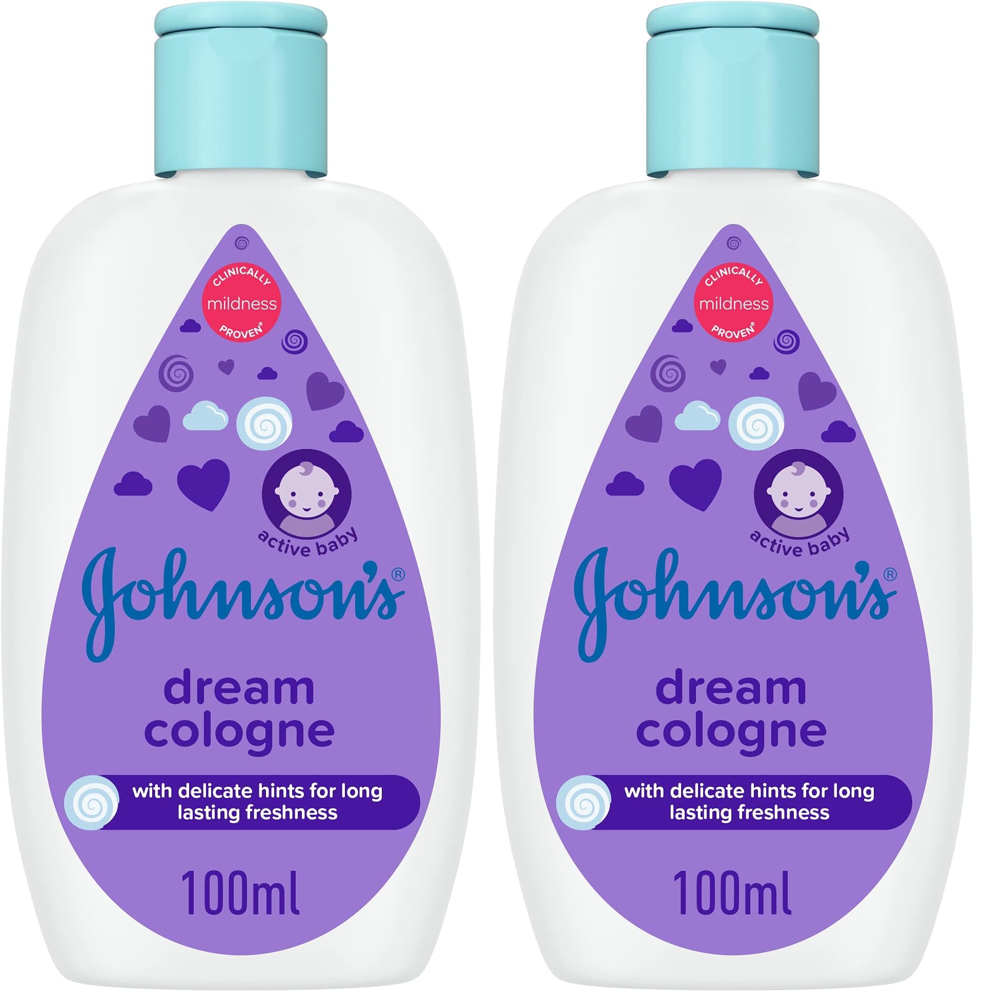 Johnson's Baby Dream Bebek Kolonyası 100 ml 2li paket