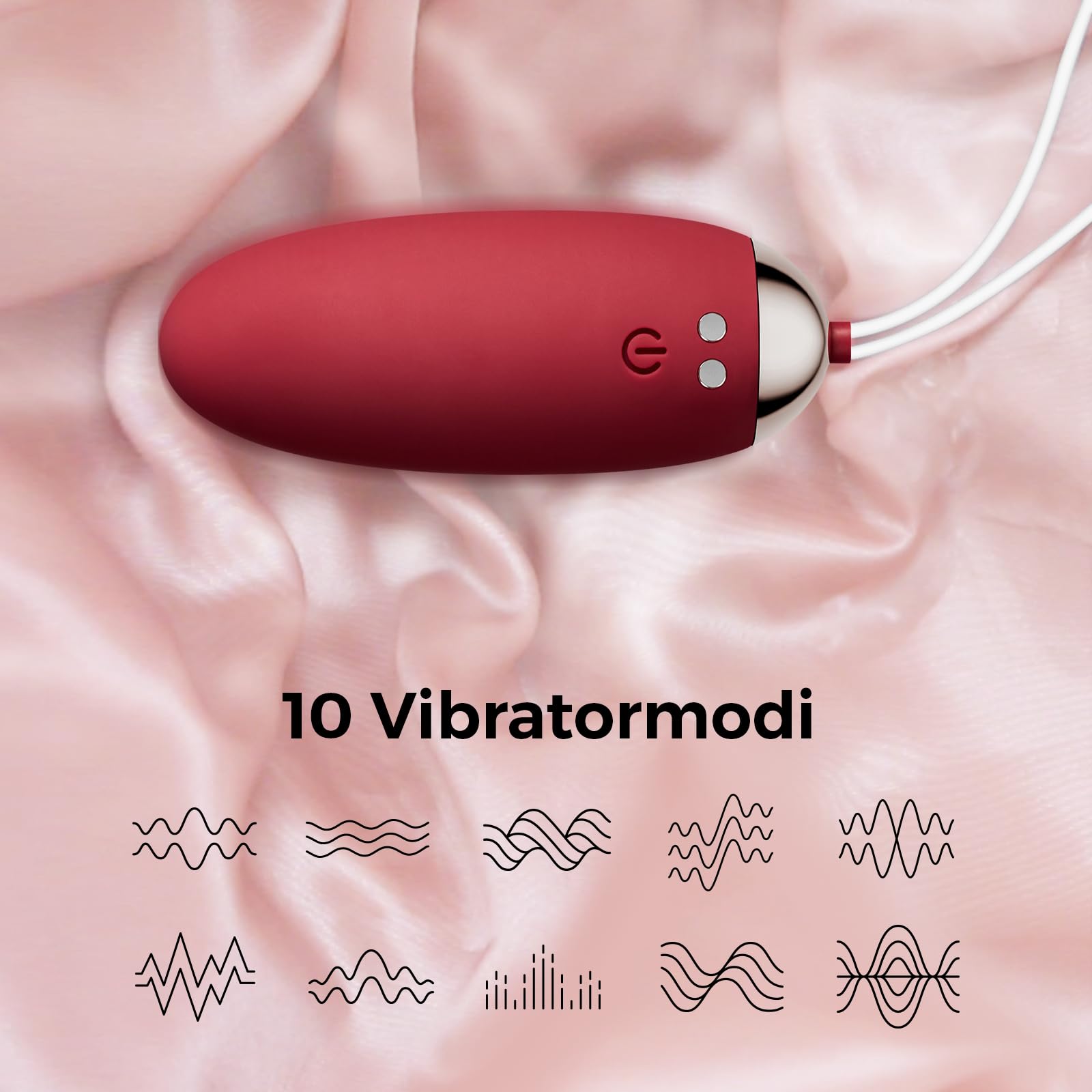 Ovetto Vibrante Donna telecomando Vibratore Telecomando-Sexytoysys Giochetto sessuale per coppie Vibratore con telecomando Palline d'amore-Ovetto Vibrante con telecomando, Comando a distanza