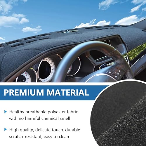 Miniatura 4 de Cubierta de salpicadero de automóvil compatible con Acura TL 2004 2005 2006 2007 2008 Interior tapete de salpicadero de automóvil, accesorios para
