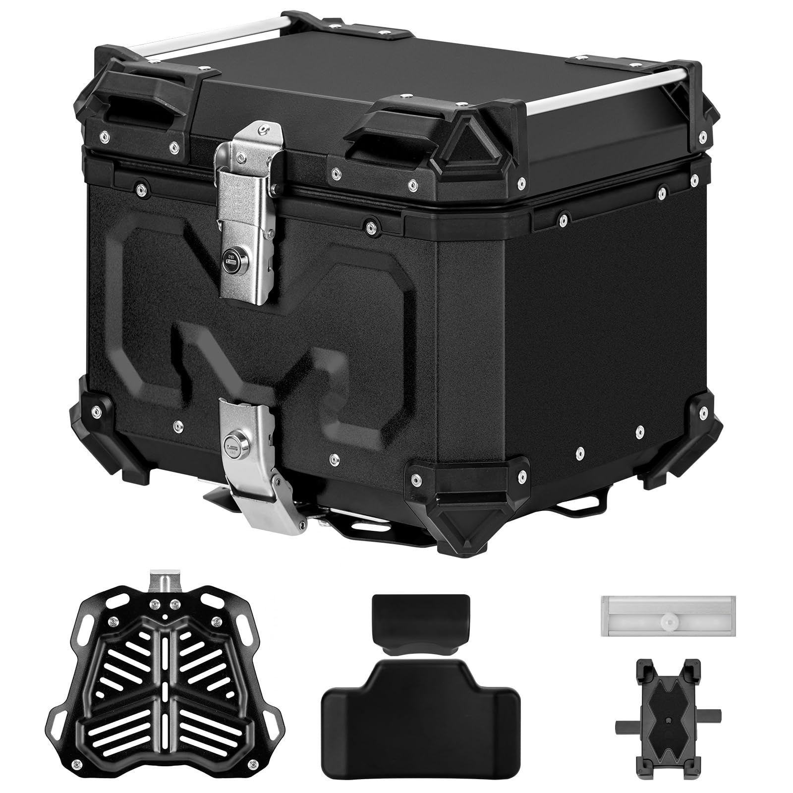 Amazon | MOTOSTAR バイク リアボックス バイク用 45L/55L/65L 大容量 