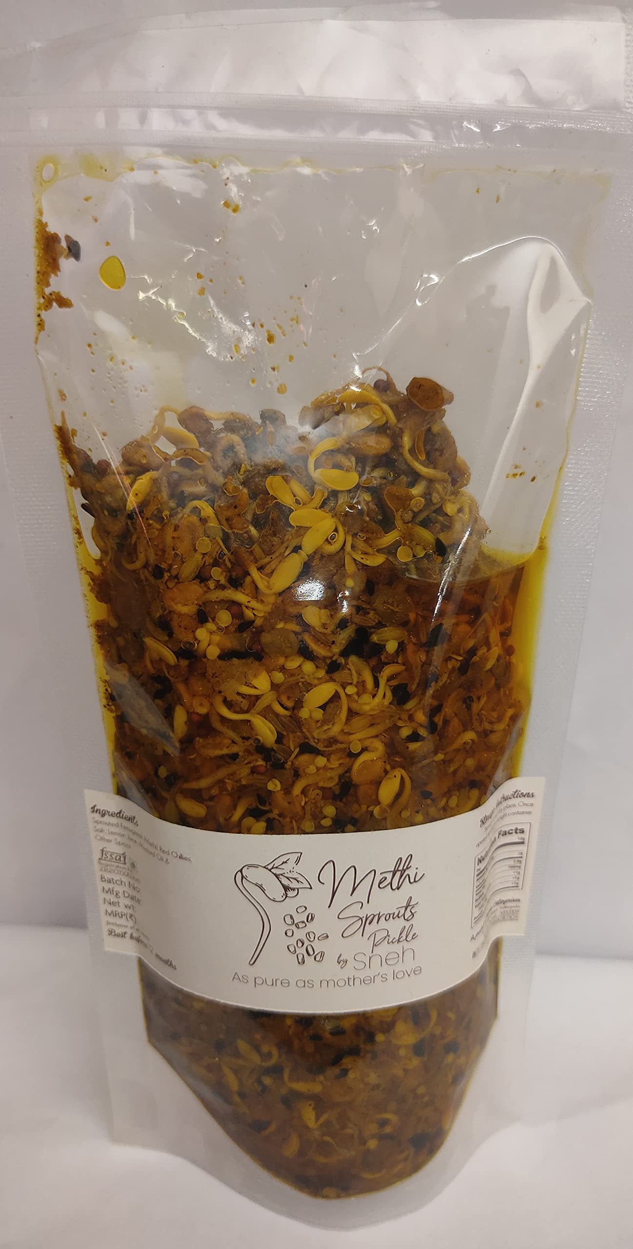 SNEH Methi Sprouts Pickle 250gm (B0B75BS94D) Amazon Price History, Amazon Price Tracker