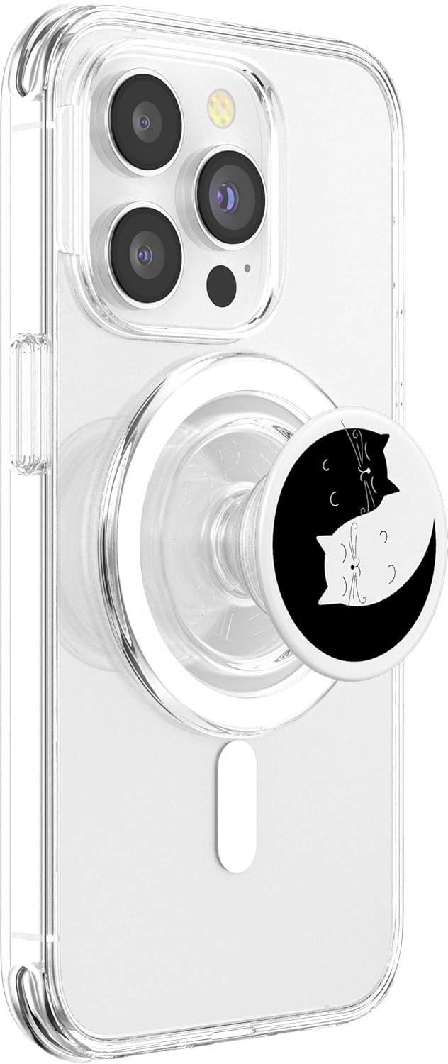 Yin Yang Cat Pop Socket for Phone PopSockets Kitten Yin Yang PopSockets MagSafe PopGrip for iPhone