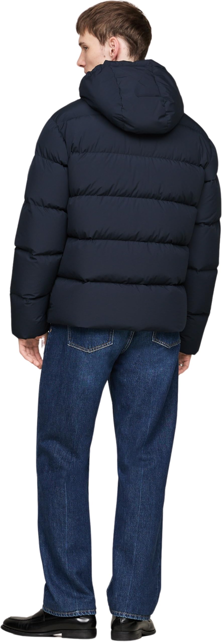 Tommy Hilfiger Cazadora Acolchada Hombre Down Hooded Puffer Jacket con Capucha