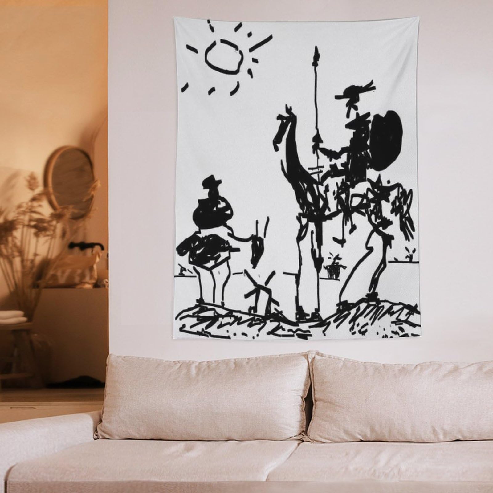 Amazon.co.jp: Pablo Picasso パブロ・ピカソ「ドン・キホーテ