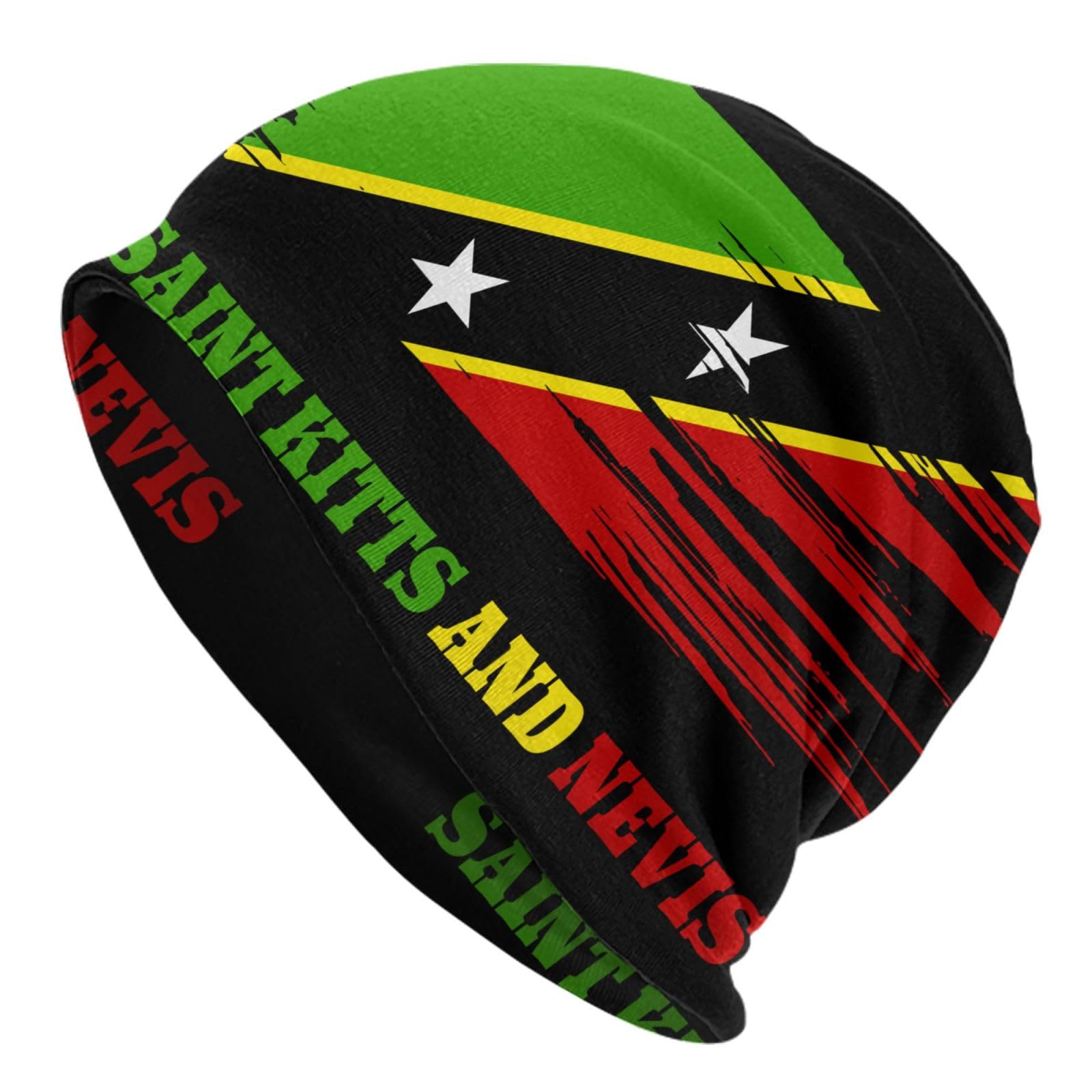 Oudrspo Trinidad and Tobago National Flag Beanie – Unisex Winter Hat, Comfortable Knit Design