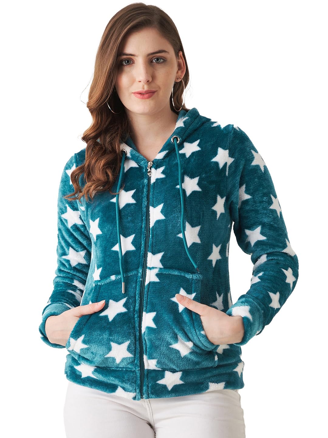 modeve Women Printed Casual Jacket-picture-45