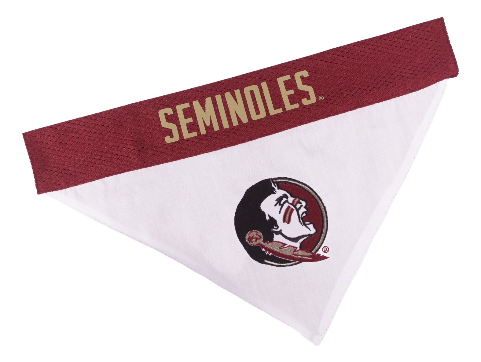 Pets FirstPets First Collegiate Pet Accessories, Reversible Bandana, Florida State Seminoles, Small/Medium
