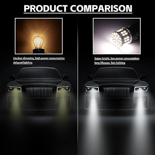 Miniatura 5 de NTNEV 4 bombillas LED 1156 1141 1003 7506 BA15S, superbrillantes 3014 para luces interiores de 12 voltios, RV, caravana, remolque, barco, maletero,