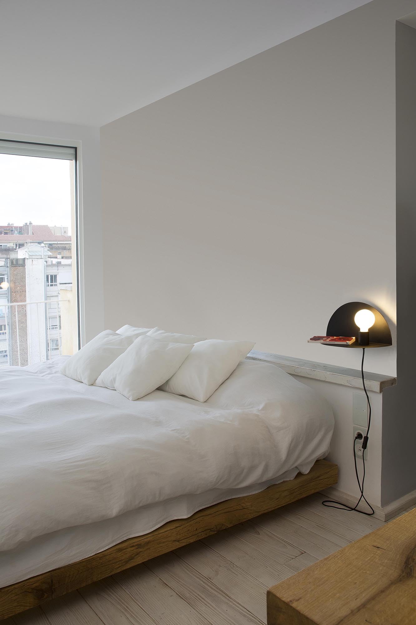 Faro Barcelona NIT Wandleuchte – Schwarz, Rechts – Design-Leuchte Fürs Wohnzimmer Oder Flur