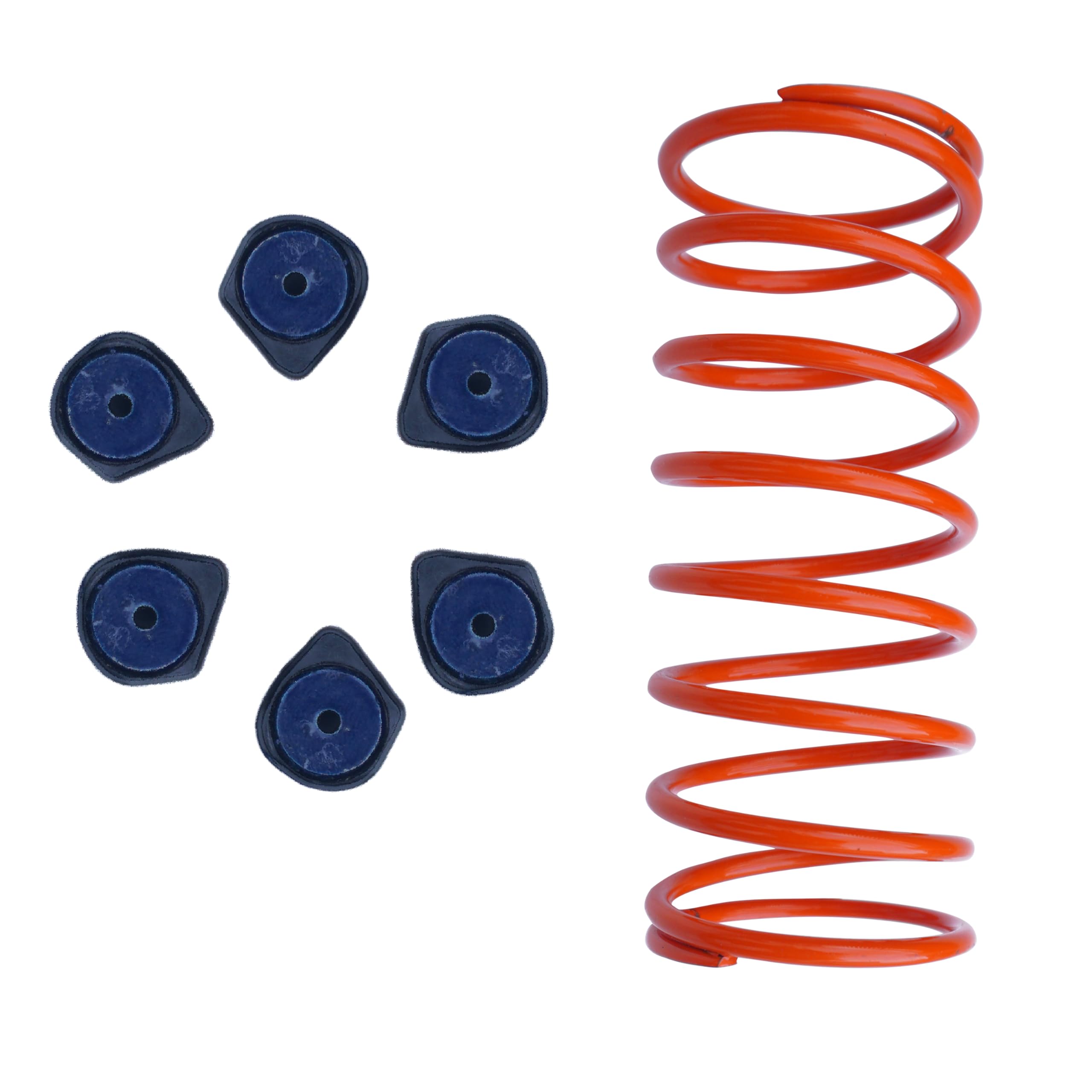 NIKAVI RRL08 Rocket Roller Weights with Spring Premium CVT Roller Kit Compatible with Hondaa Ray110 Yamahaa Fascino 110 & Heroo Alpha 110 Improved Smooth Transmission & Durable Performance-picture-11