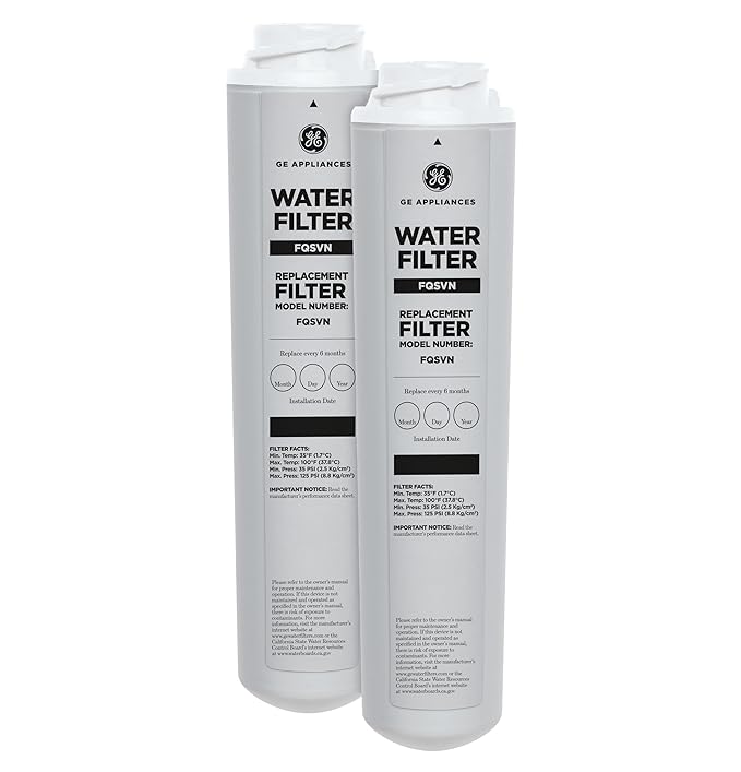 GE Dual Stage Drinking Water Filter FQSVN