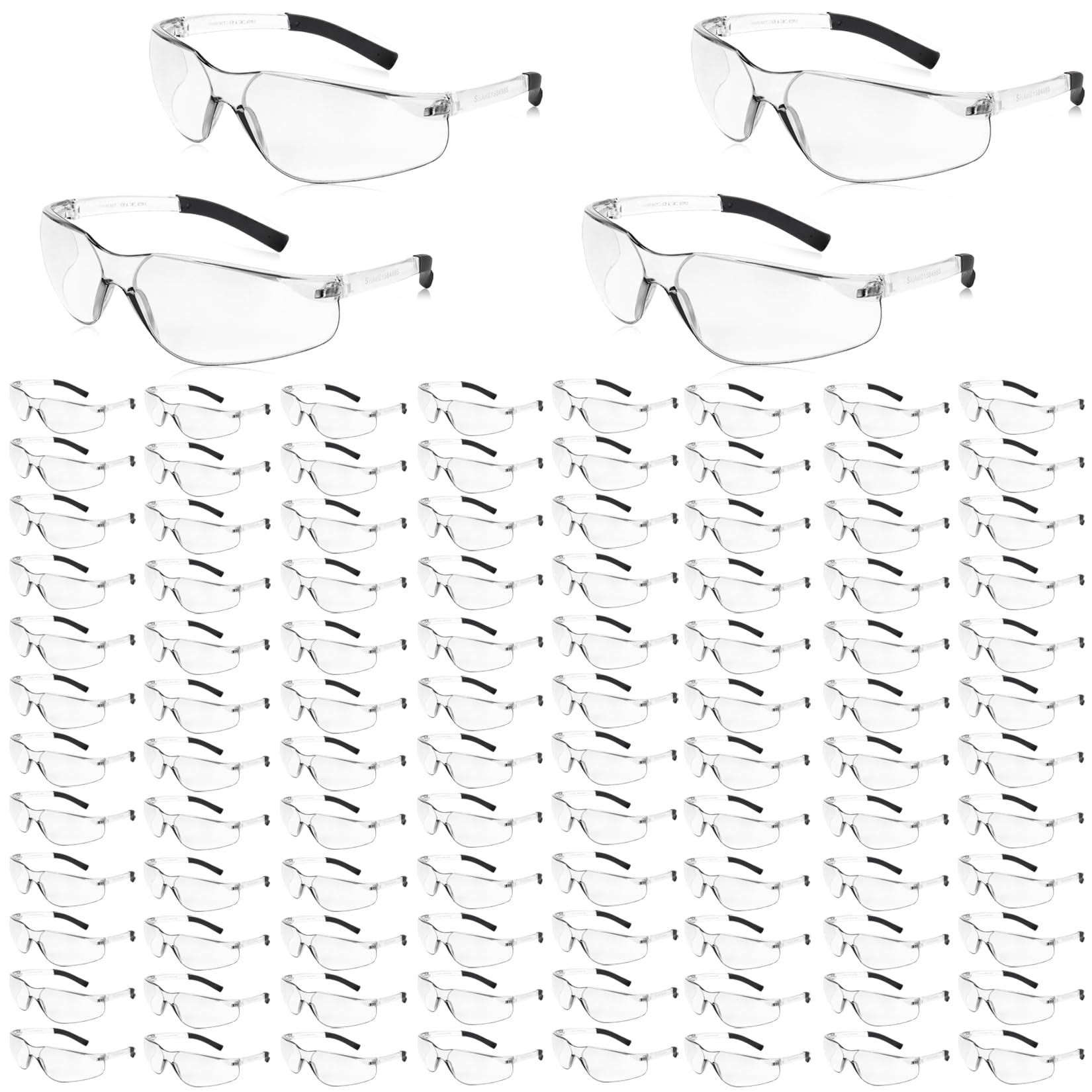Salfboy 10pack Clear Safety Glasses Ansi Z87.1 Eye Protection Glasses — Amazon image 9