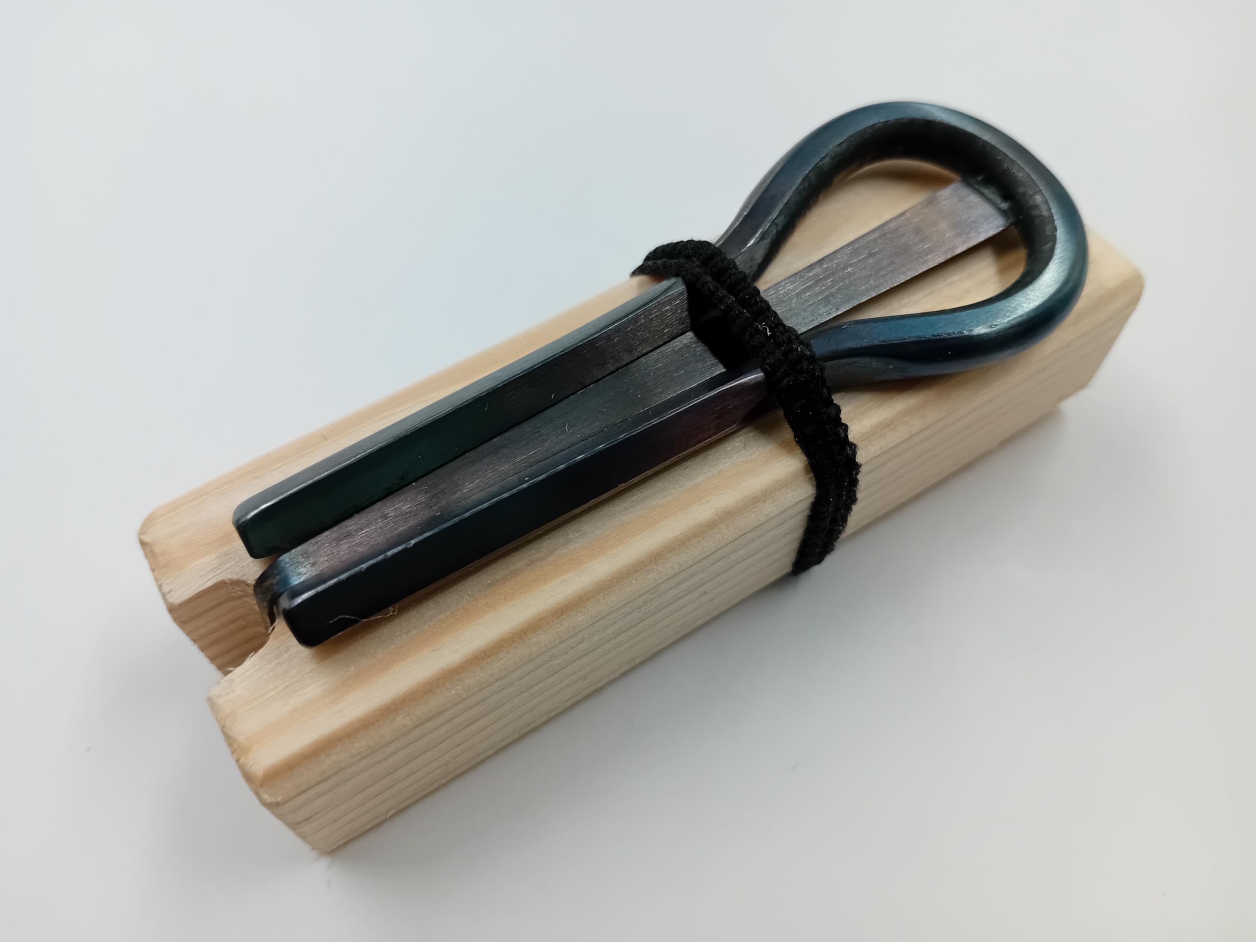 Jaw Harp - The Deep, acciaio, forgiato, grado universale, 85 mm (3,3 pollici), tono basso.