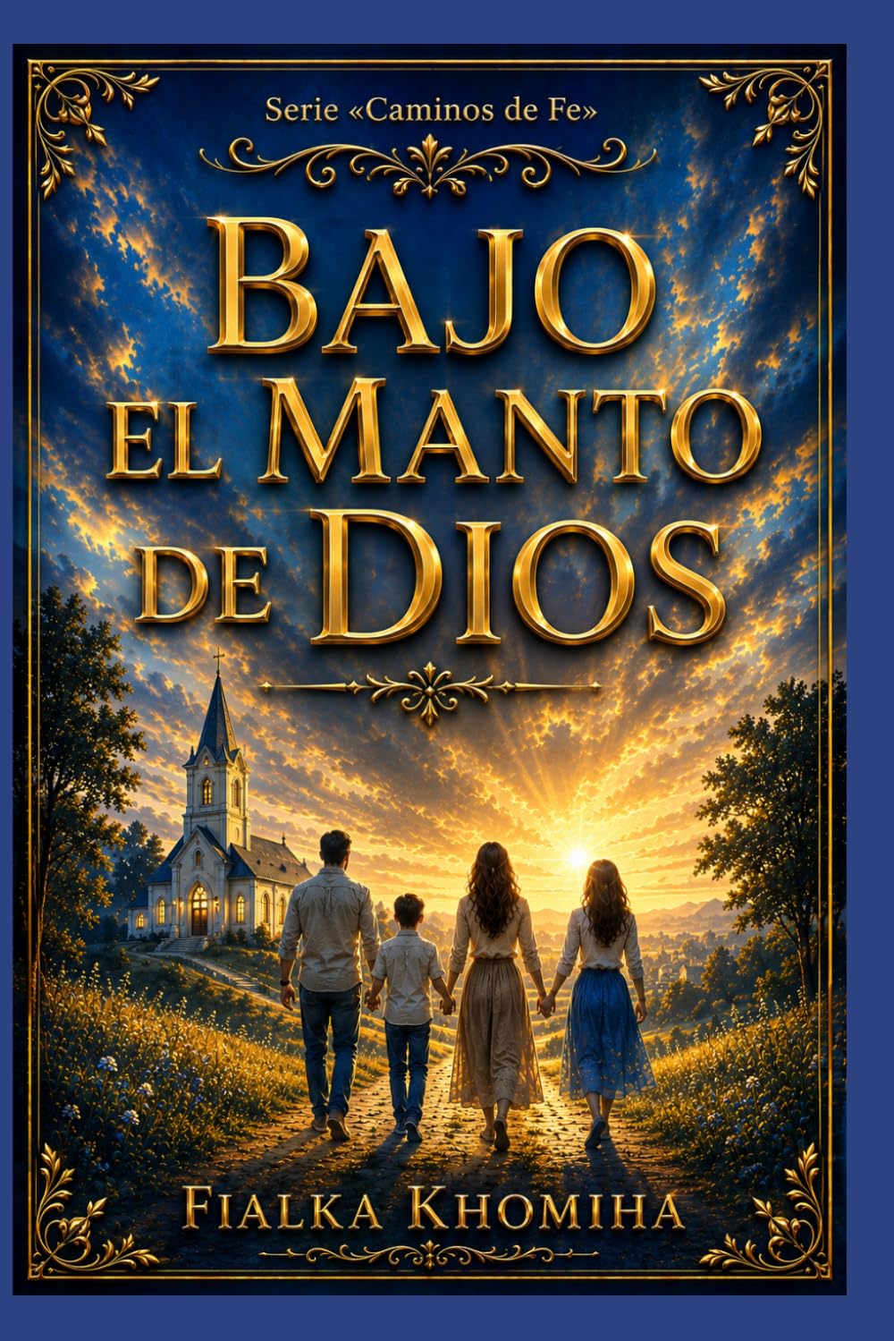 Bajo el manto de Dios: Novela cristiana contemporánea sobre la fe, la familia y los nuevos comienzos (Caminos de Fe)