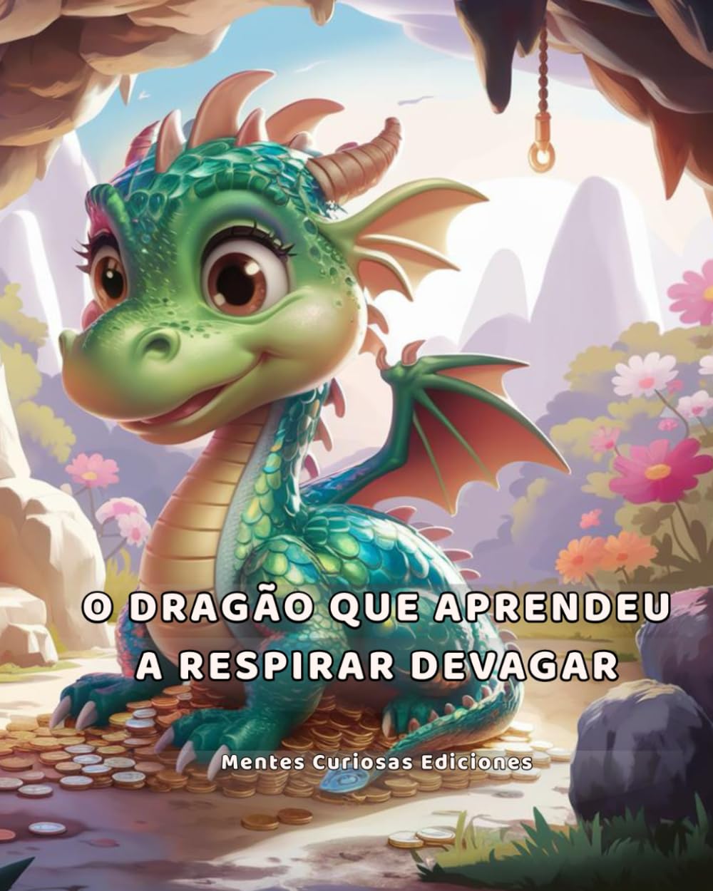 O Dragão que Aprendeu a Respirar Devagar: História infantil sobre raiva, sentimentos grandes e respiração para crianças de 5 a 8 anos (Mentes Curiosas: Emociones y aventuras.)