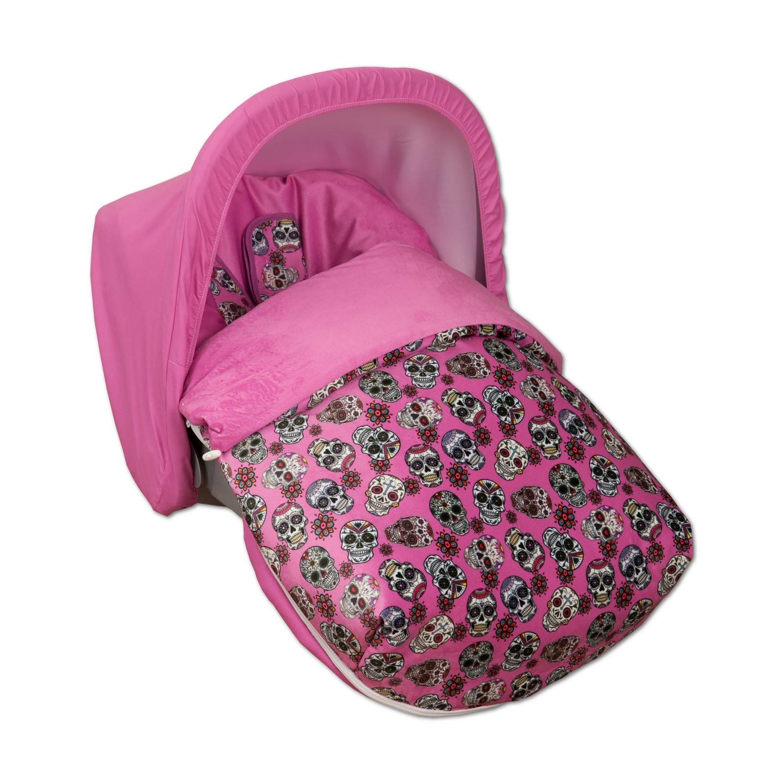 Babyline Śpiwór Lovely Skull grupa 0, unisex, fuksja