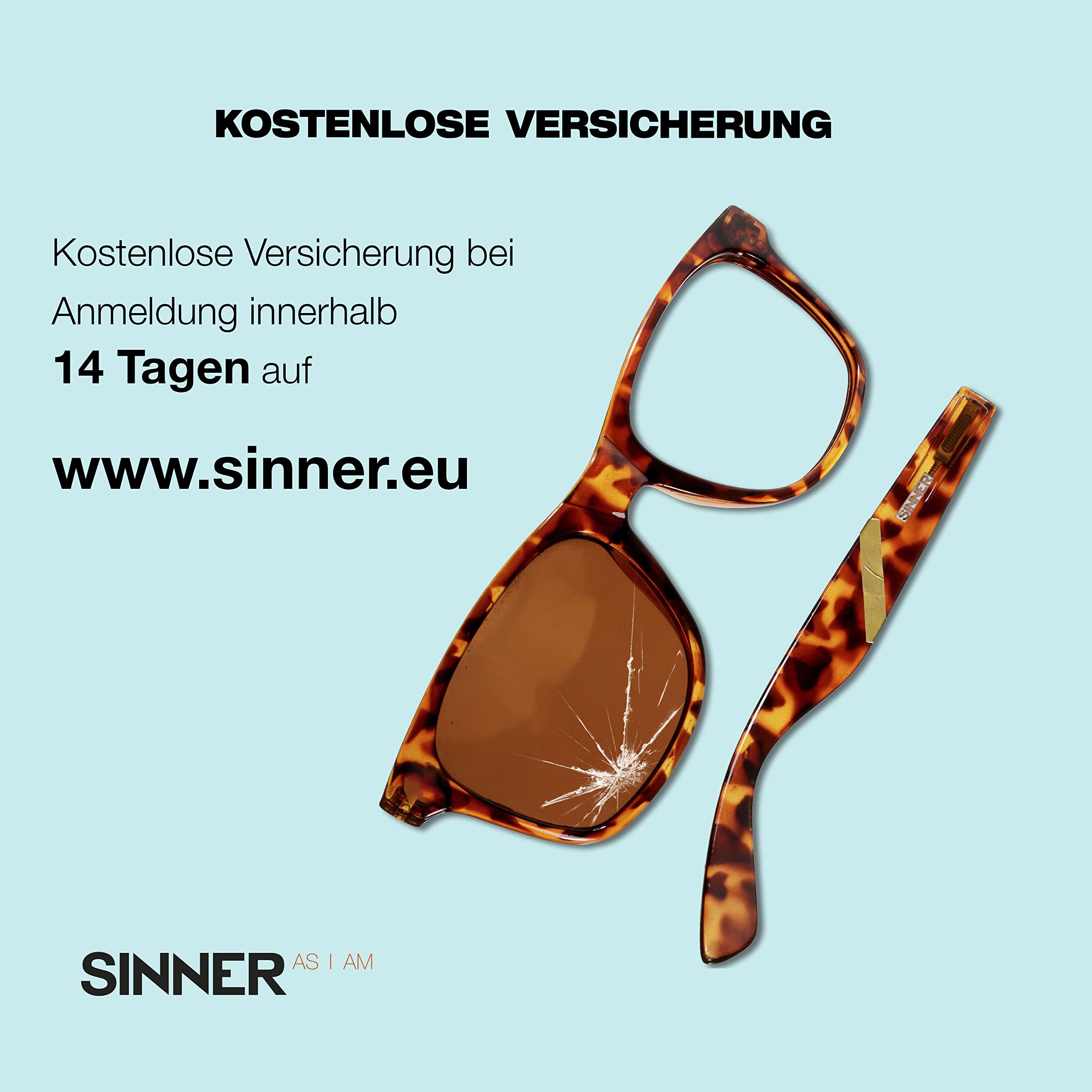 SINNER Durness Sonnenbrille - Herren und Damen - Polarisiert - Dezentrierte Polycarbonat-Linsen - 100% UV400 Schutz - Langlebiges Material - Perfekte Passform