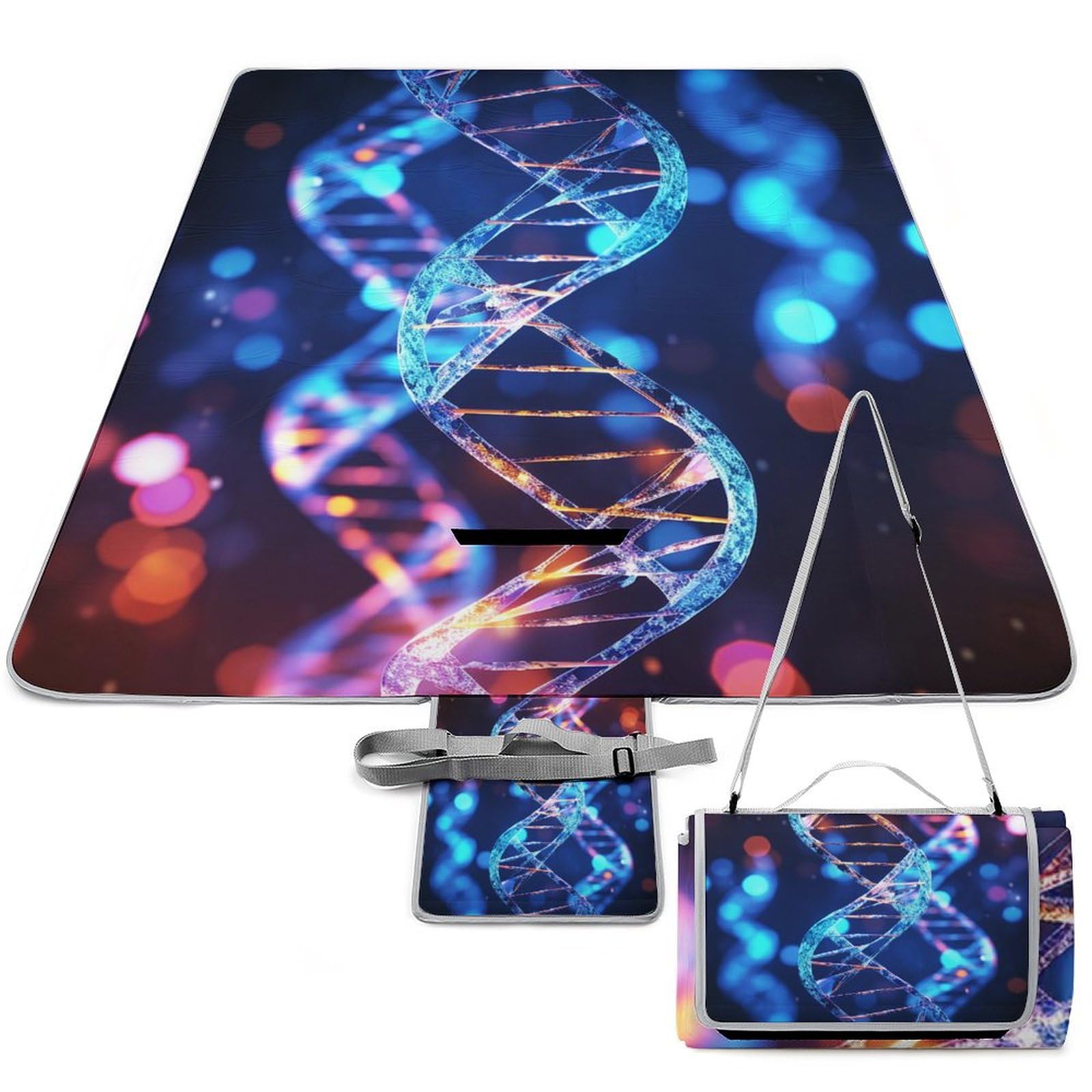 Tapis de parc pliable imperméable lavable en machine pour voyage et pique-nique