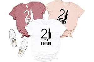 21 Year Old Birthday Party T-shirt: A Style Statement for the Young and Vibrant