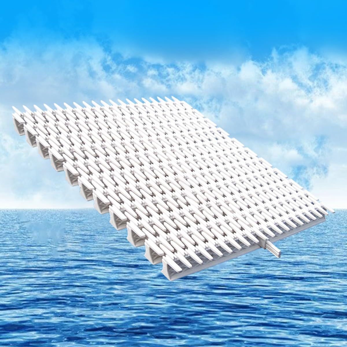UZAMIRLEX Drainage Overflow Grate, PP Plastic Pool Drainage Overflow Grate Splicable 18-30x100cm Pack of 2,5,8,15,20(20 pcs,20 * 100cm)
