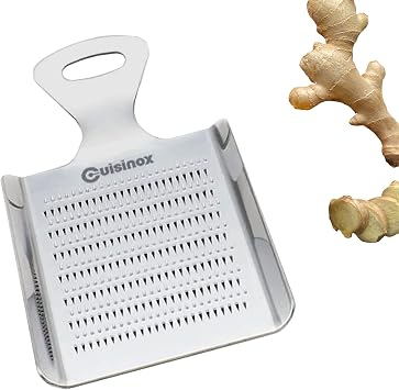 Cuisinox Stainless Steel Nutmeg Chocolate and Ginger Grater, 4.3" x 3"