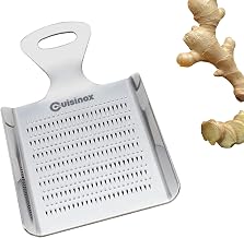 Cuisinox GIN-128 Ginger/Garlic Grater, Silver 4.3 H x 3 W inches