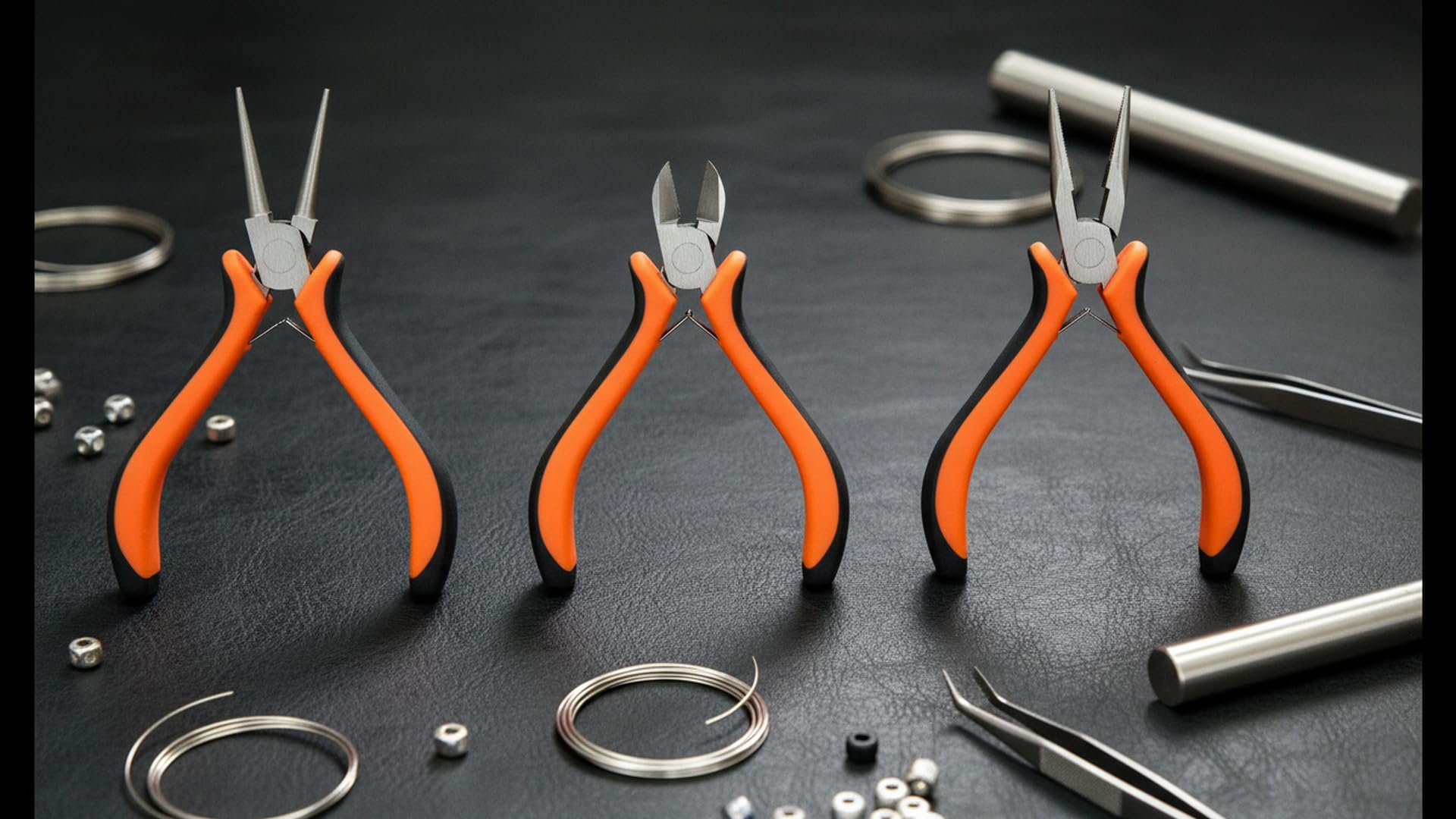 Jewellery Tools, Set Of 3, Cutter, Longnose Plier, & Shaper 1