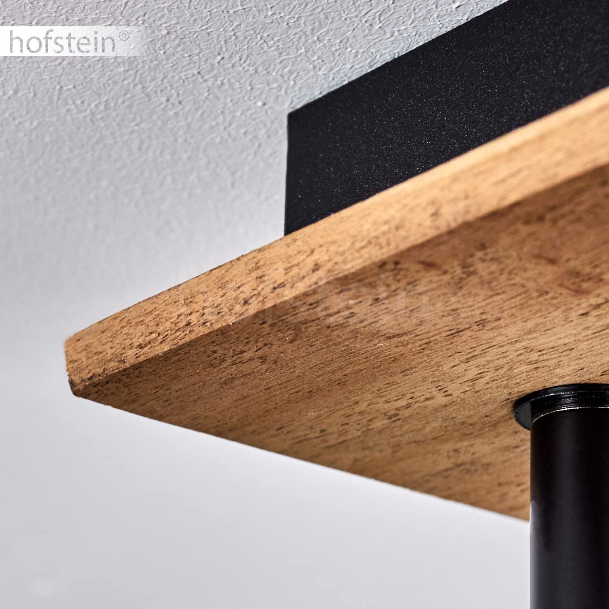 Lampada a soffitto minimalista nera 4 faretti orientabili NEO W4