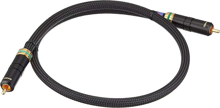 SAEC DIG-4000Mk2 0.7m デジタルケーブル Amazon | SAEC 75Ω高速伝送デジタルケーブル 1本 0.7m DIG4000MK2-0.7