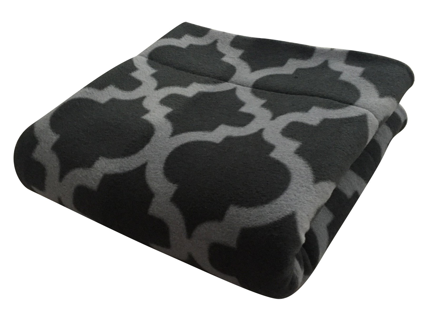 Guinea Pig Fleece Käfig Liner | Fleece Guinea Pig Betten | Midwest, C & C, Ecke Pad | Kleine Haustiere und Company, Midwest, Gray Quatrefoil