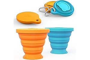 IYYI Foldable Mugs (2-Pack): Best Portable Collapsible Camping Cups