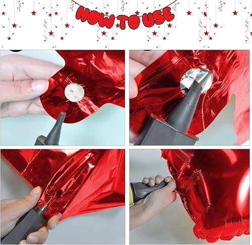 Miniatura 4 de Globo número 1 para el primer cumpleaños, 40 pulgadas, un globo, decoración de fiesta de primer cumpleaños (fresa)