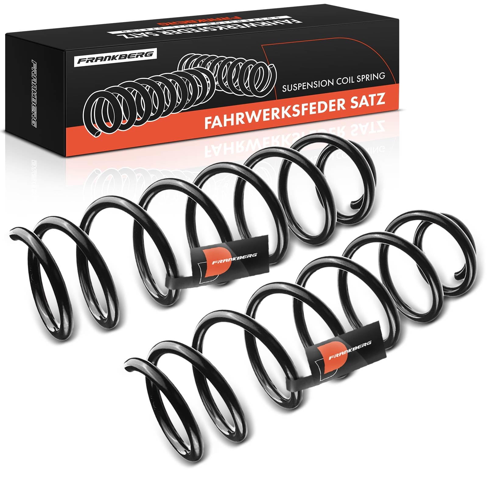 Frankberg 2x Muelles de chasis Muelles de suspensión Compatible con M.e.g.a.n.e III Grandtour KZ0/1 M.e.g.a.n.e III Combi Van KZ0/1 Replace# 550200026R