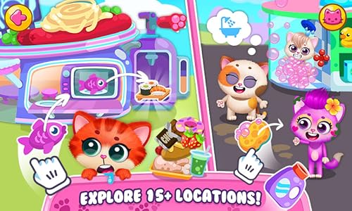 Little Kitty Town - Collect Cats & Create Stories