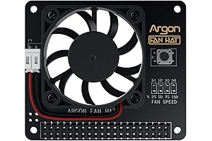 Argon ONE Raspberry Pi 4 Fan HAT with 40mm Fan and Power Button