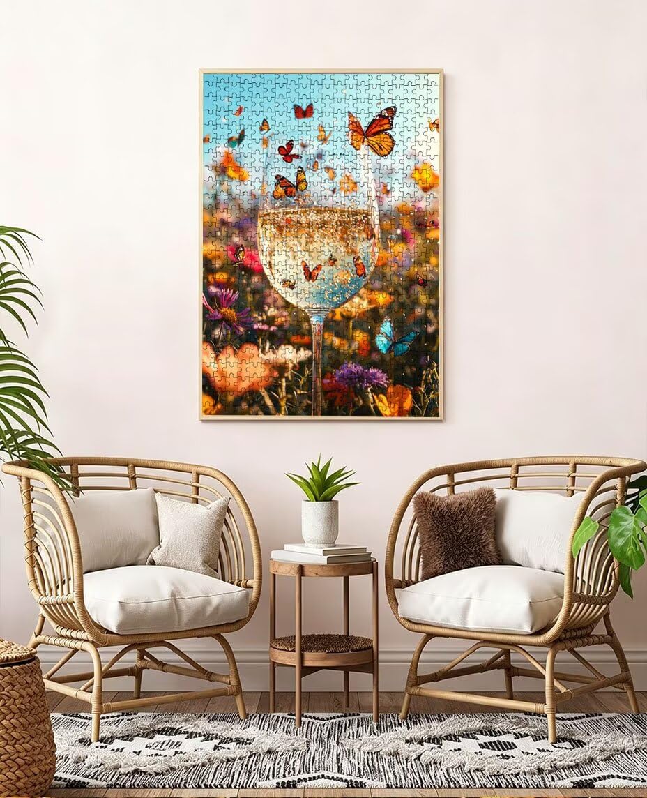 Puzzle 6000 elementów, puzzle atmosfery motyla dla dorosłych 6000, klasyczne puzzle, gra edukacyjna puzzle, niemożliwe wyzwanie, gra zręcznościowa dla całej rodziny, dekoracja ścian BXHZW4-379