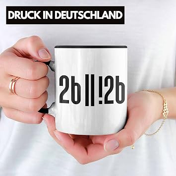Trendation - Sein Oder Nicht Sein Mug Gift Saying for Computer Scientists Programmers Gift Idea (Black)