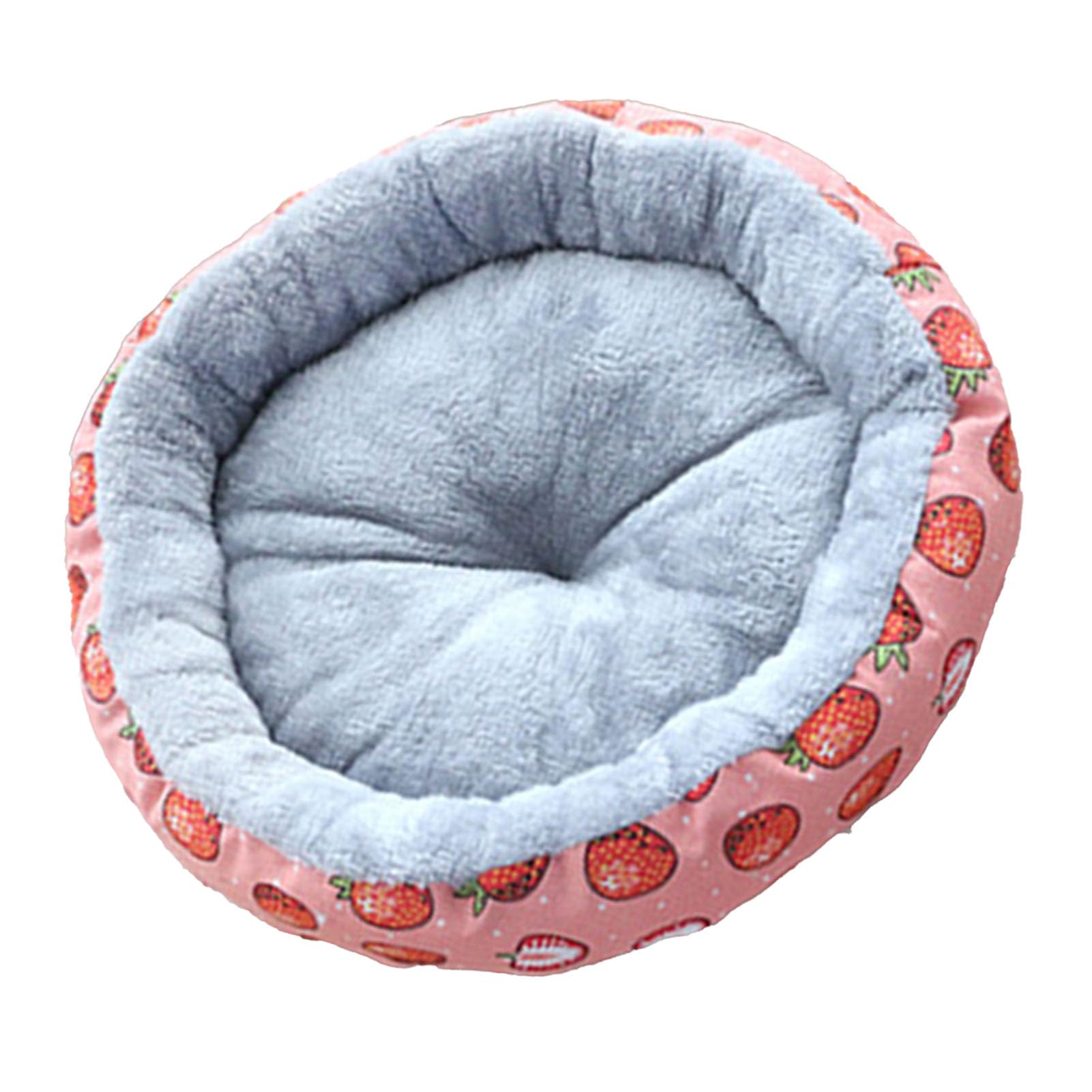 Omabeta Cuccia Rotonda in Peluche per Animali Domestici, Soffice e