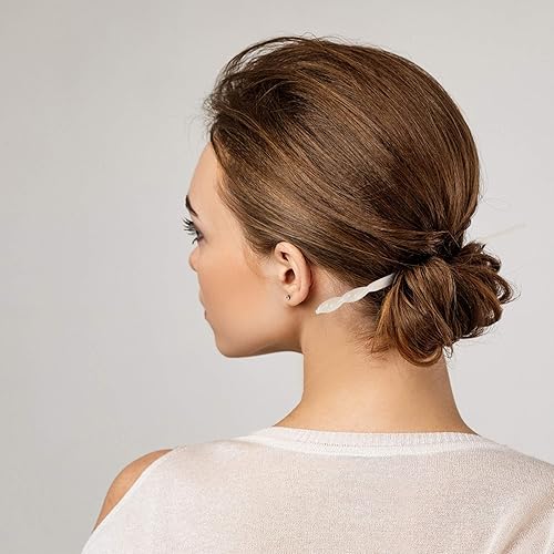 Miniatura 4 de Beaupretty Accesorios para el cabello de acetato de 2 piezas palillos japoneses vintage de diseño giratorio para peinar