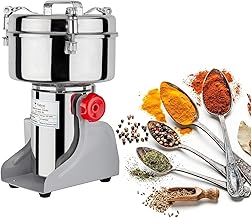Vivatra Vishvas Spice Masala Grinder Machine 1Kg With Fast And Efficient Grinding For Spices, Herbs And Dry Fruits 1 Kg (B), Stainless Steel