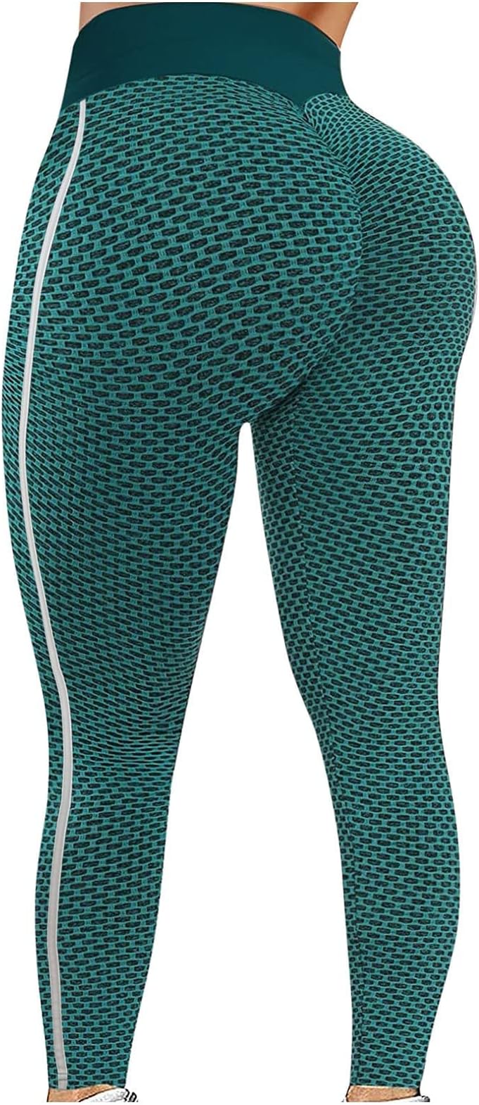Yoga Pants Women Butt Lifting High Waisted Workout Leggings Tummy Control Straight Leg Sport Joggers Ultra Elastic Sweatpants