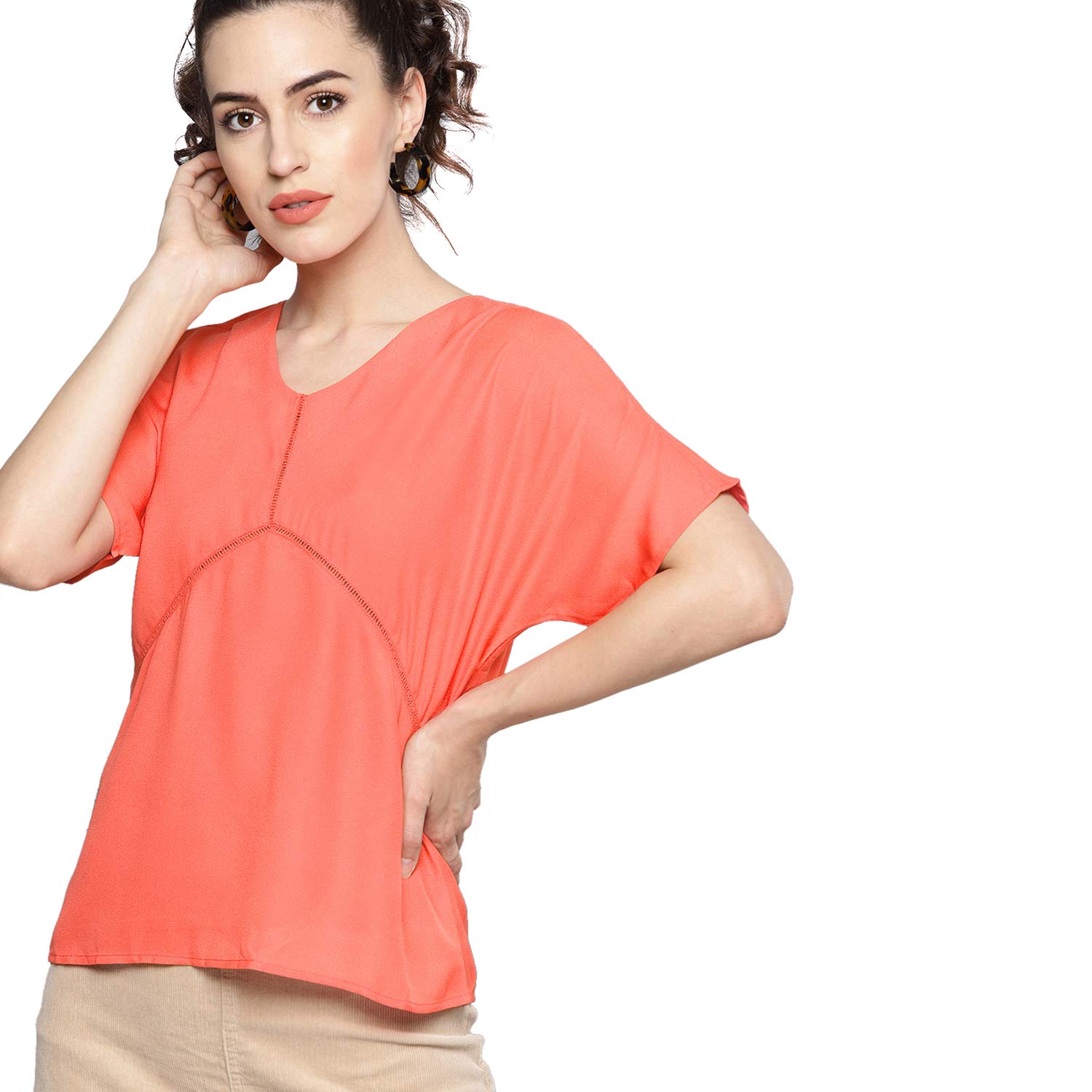 carlton london Women's Solid Regular Fit Blouse-picture-41