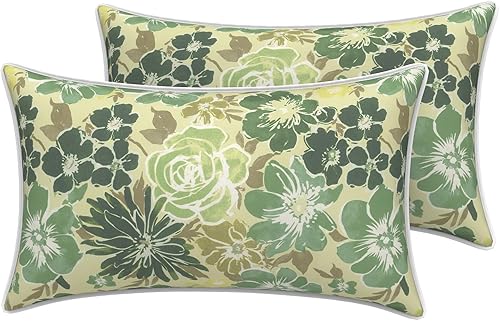 Miniatura 48 de LVTXIII - Juego de fundas para cojines de sofá, patio o sillón de exteriores, cuadradas y decorativas, 2 unidades de 16" x 16", sin relleno