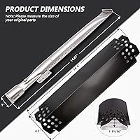 Vista 32 de Criditpid Grill Replacement Parts for Nexgrill 720-0925S, 720-0864, 720-0864M Models. Grill Heat Plates, Burner Tubes and Grill Ignitors for BBQ PRO