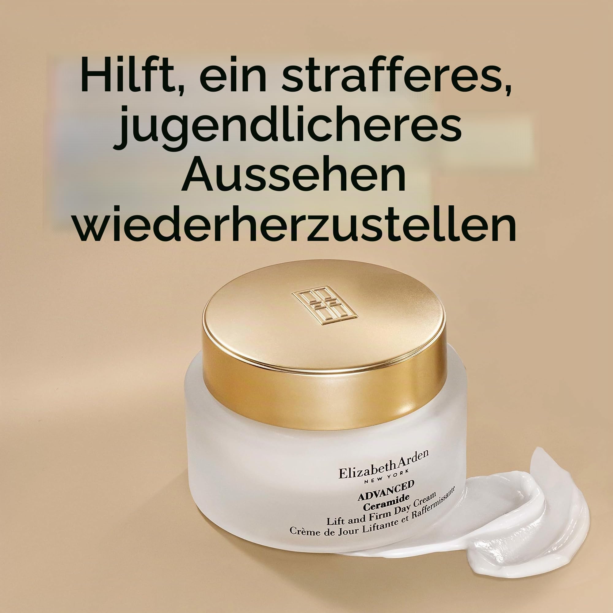 Elizabeth Arden - Advanced Ceramide – Liftende und straffende Tagescreme für das Gesicht – Hautpflege gegen Falten und Anti-Aging – feuchtigkeitsspendende Gesichtspflege, 50 ml
