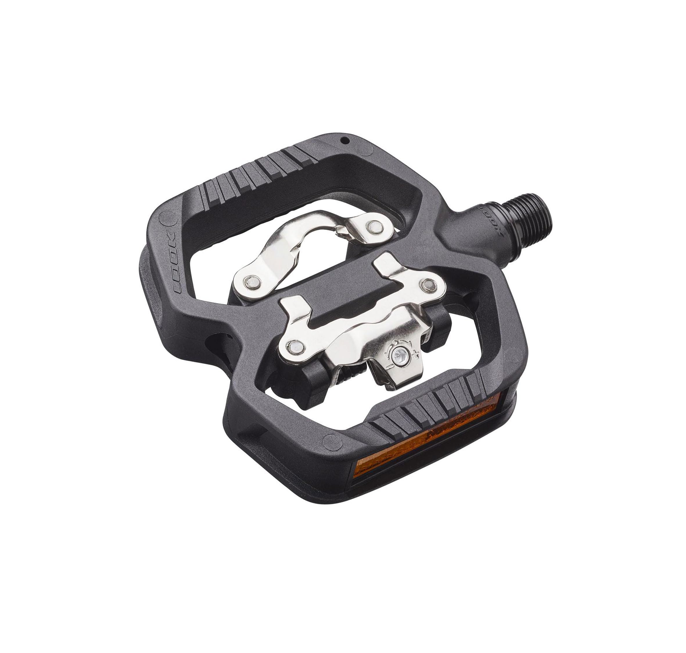 LOOK Pedali Ibridi Gravel X-Venture, Lato Piatto e Lato Compatibile SPD, Corpo in Composito, 200 g