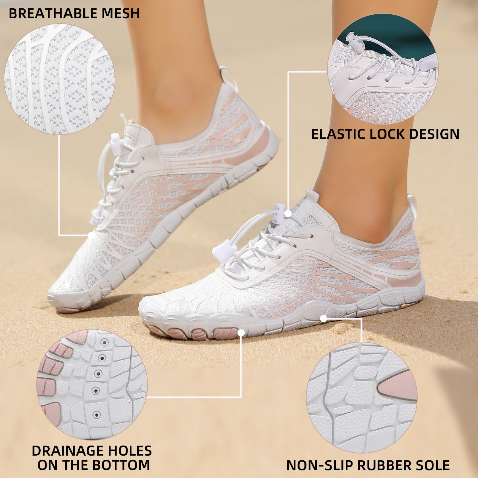 Scarpe a piedi nudi per donne e uomini, scarpe da trekking a piedi nudi da donna, comode e antiscivolo, scarpe da ginnastica da donna, scarpe sportive da donna, scarpe da ginnastica larghe