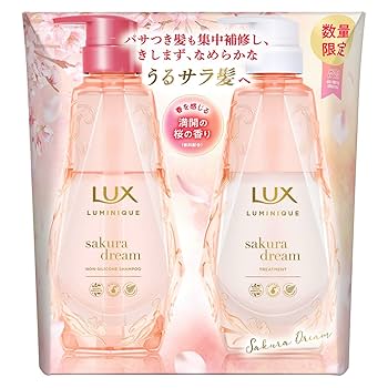 Amazon | LUX(ラックス)ルミニーク サクラドリーム シャンプー